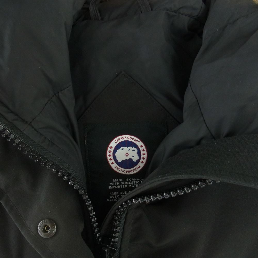 CANADA GOOSE カナダグース 2302JL 国内正規品 サザビーリーグタグ MACKENZIE PARKA マッケンジー ダウン パーカ コート ジャケット ブラック系【中古】