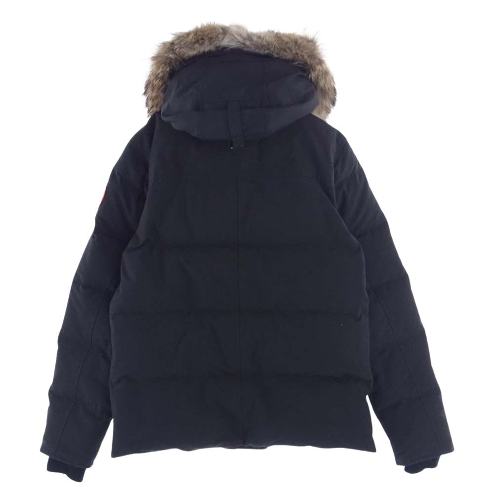 CANADA GOOSE カナダグース 3808MA 国内正規品 サザビーリーグタグ WYNDHAM FUSION PARKA ウィンダム フュージョン フィット ダウン パーカ ジャケット ブラック系 M【中古】