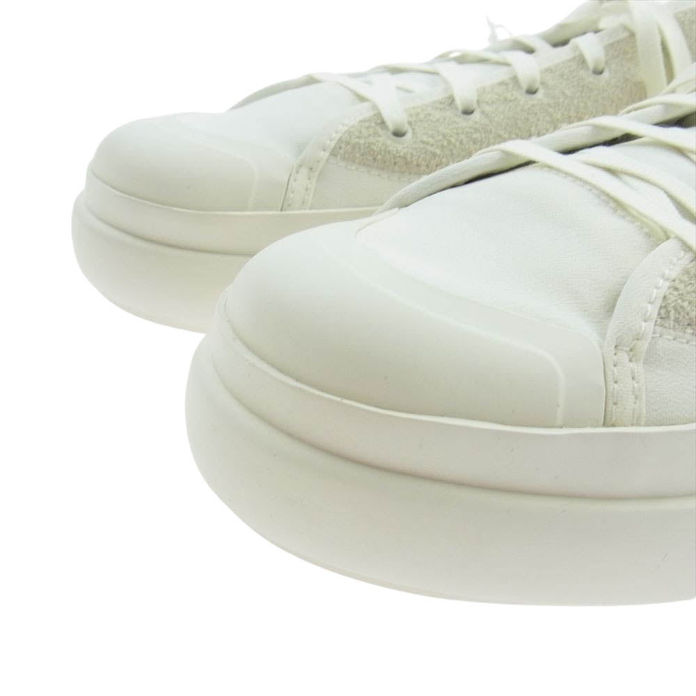 Y-3 Yohji Yamamoto ワイスリー ヨウジヤマモト ID4211 AJATU COURT LOW アジャツ ラン ローカットスニーカー ホワイト系 28cm【極上美品】【中古】
