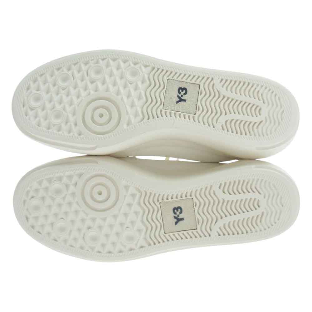 Y-3 Yohji Yamamoto ワイスリー ヨウジヤマモト ID4211 AJATU COURT LOW アジャツ ラン ローカットスニーカー ホワイト系 28cm【極上美品】【中古】