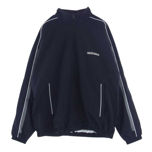 WACKO MARIA ワコマリア 23FW-WMO-TJ05 TRACK JACKET ナイロン トラック ジャケット ブラック系 XL【中古】
