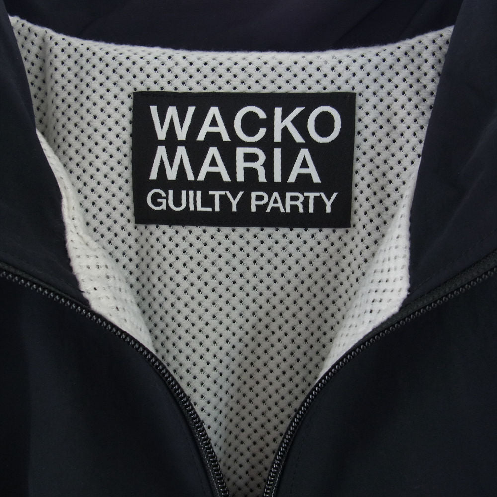 WACKO MARIA ワコマリア 23FW-WMO-TJ05 TRACK JACKET ナイロン トラック ジャケット ブラック系 XL【中古】