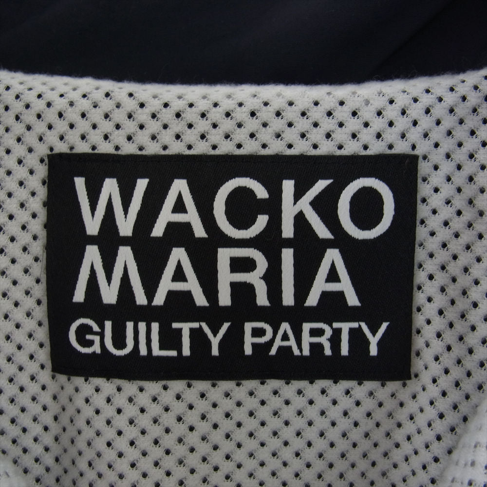WACKO MARIA ワコマリア 23FW-WMO-TJ05 TRACK JACKET ナイロン トラック ジャケット ブラック系 XL【中古】
