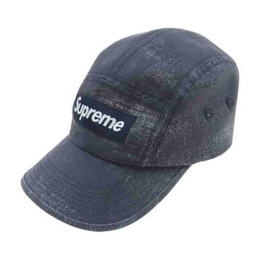 Supreme シュプリーム 22SS Coated Cordura Camp Cap ボックスロゴ コーテッド コーデュラ キャンプキャップ グレー系【中古】