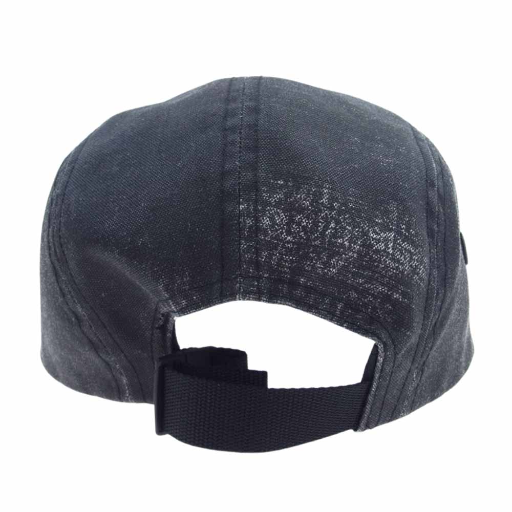 Supreme シュプリーム 22SS Coated Cordura Camp Cap ボックスロゴ コーテッド コーデュラ キャンプキャップ グレー系【中古】