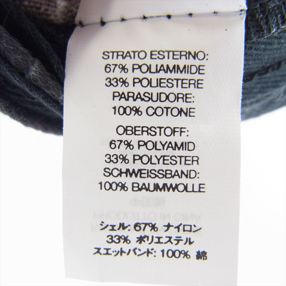 Supreme シュプリーム 22SS Coated Cordura Camp Cap ボックスロゴ コーテッド コーデュラ キャンプキャップ グレー系【中古】