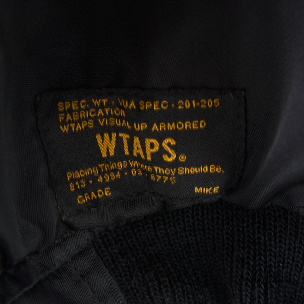 WTAPS ダブルタップス 14AW 142GWDT-JKM04 MA-1 フライト ボンバー ジャケット ブラック系 M【中古】