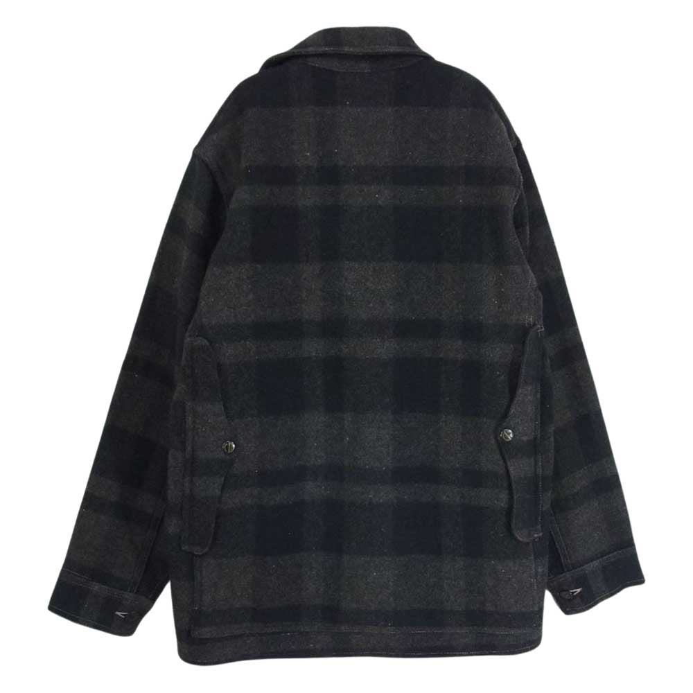 FILSON フィルソン 1940?1950年代 Mackinaw Cruiser シングル マッキーノクルーザー チェック ジャケット ヴィンテージ グレー系 サイズ表記無【中古】