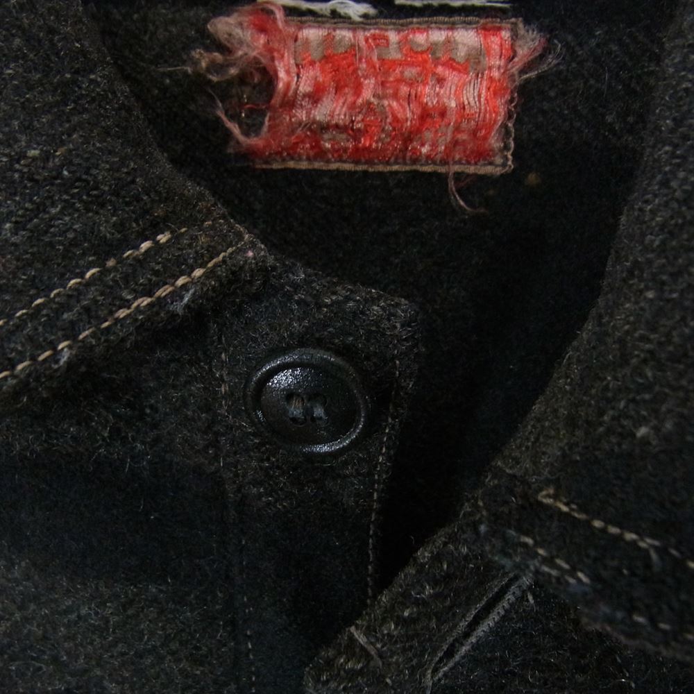 FILSON フィルソン 1940?1950年代 Mackinaw Cruiser シングル マッキーノクルーザー チェック ジャケット ヴィンテージ グレー系 サイズ表記無【中古】