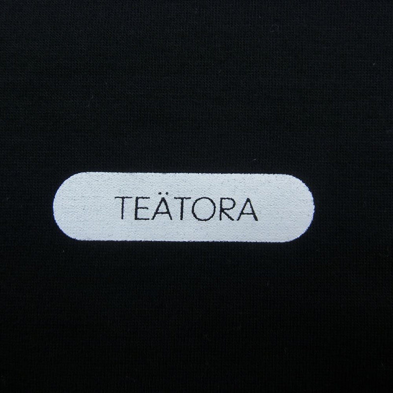 TEATORA テアトラ TT-TEE-LS-SOLO CARTRIDGE TEE L/S SOLOTEX ソロテックス カートリッジ 長袖 Tシャツ ブラック系 L【中古】