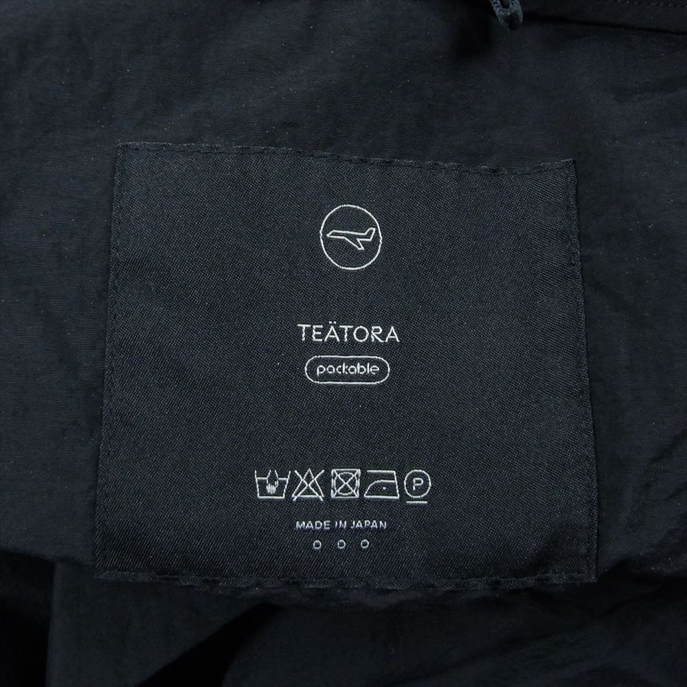 TEATORA テアトラ TT-004-P WALLET PANTS packable ウォレットパンツ パッカブル ブラック系 3【中古】