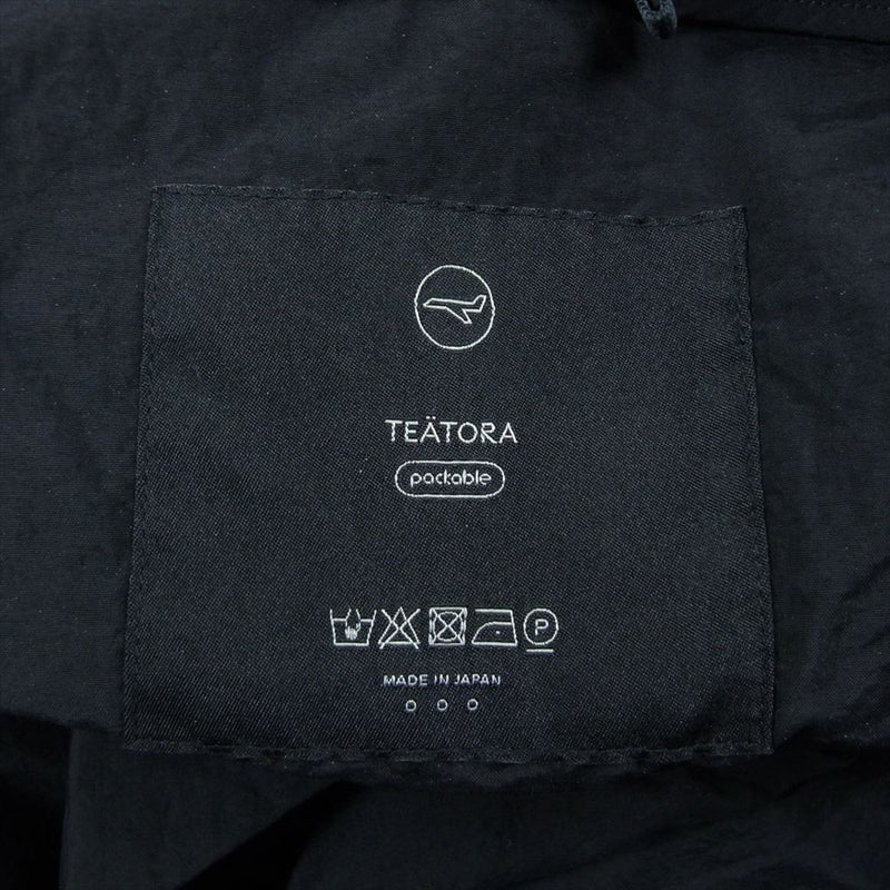 TEATORA テアトラ TT-004-P WALLET PANTS packable ウォレットパンツ パッカブル ブラック系 3【中古】