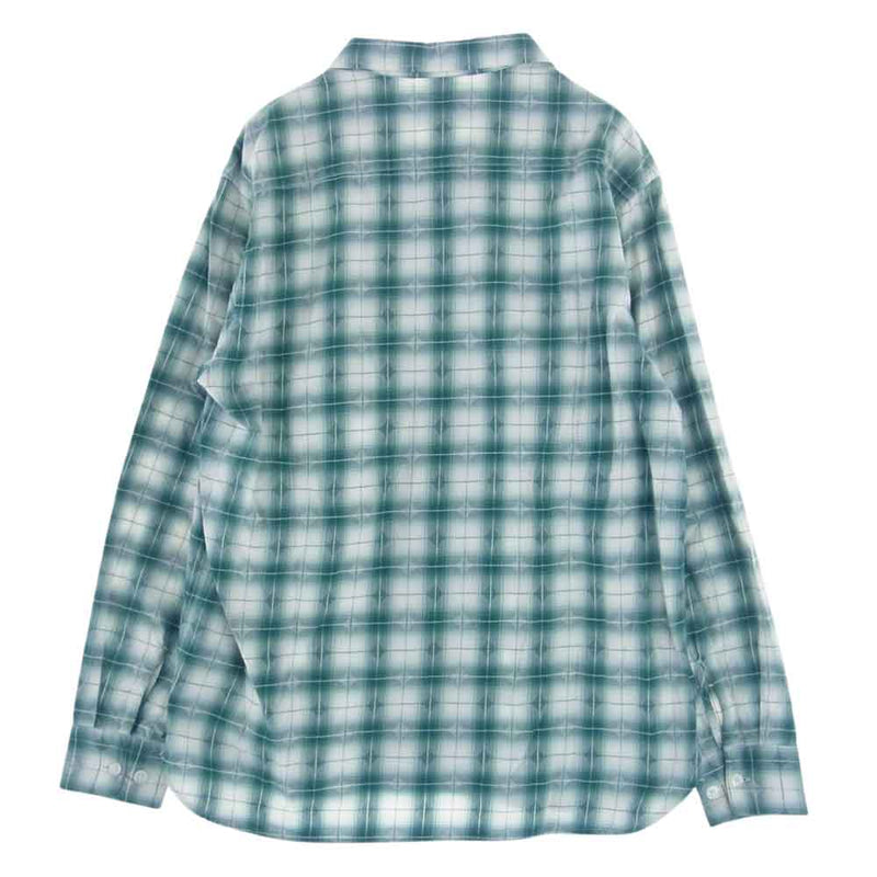 Supreme シュプリーム 07SS Diamond Plaid Shirt ダイヤモンド プレイド チェック 長袖 シャツ マルチカラー系 M【中古】