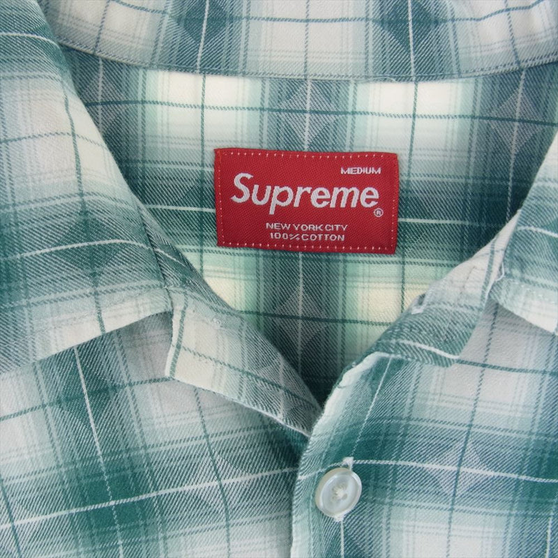 Supreme シュプリーム 07SS Diamond Plaid Shirt ダイヤモンド プレイド チェック 長袖 シャツ マルチカラー系 M【中古】