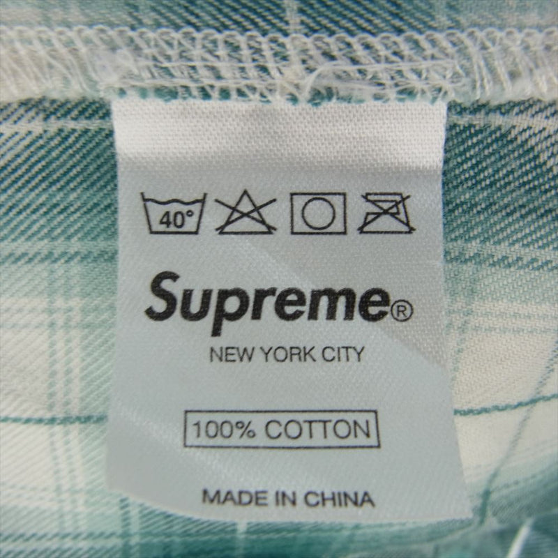 Supreme シュプリーム 07SS Diamond Plaid Shirt ダイヤモンド プレイド チェック 長袖 シャツ マルチカラー系 M【中古】