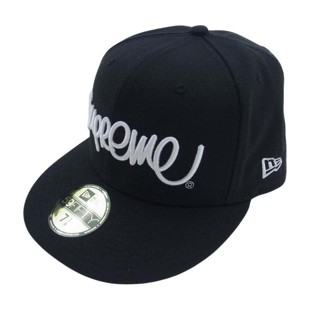 Supreme シュプリーム 22SS New Era Handstyle ニューエラ ハンドスタイル キャップ ブラック系【中古】