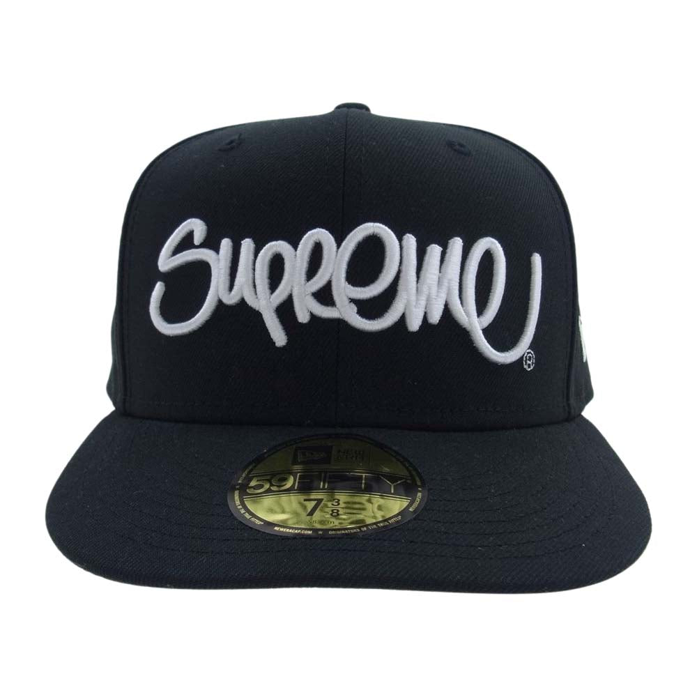 Supreme シュプリーム 22SS New Era Handstyle ニューエラ ハンドスタイル キャップ ブラック系【中古】