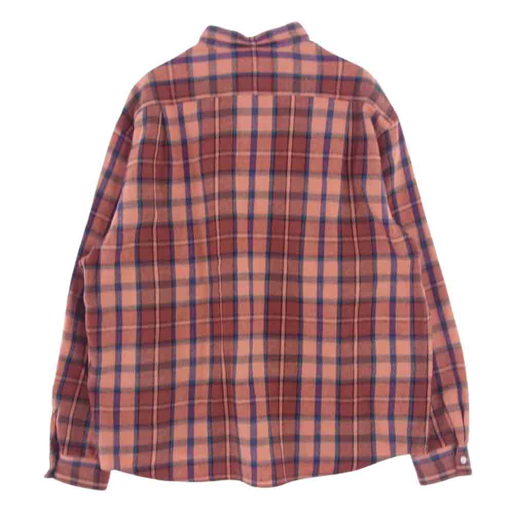 Supreme シュプリーム 23SS Pullover Plaid Flannel Shirt アノラック プルオーバー チェック フランネル シャツ マルチカラー系 M【中古】