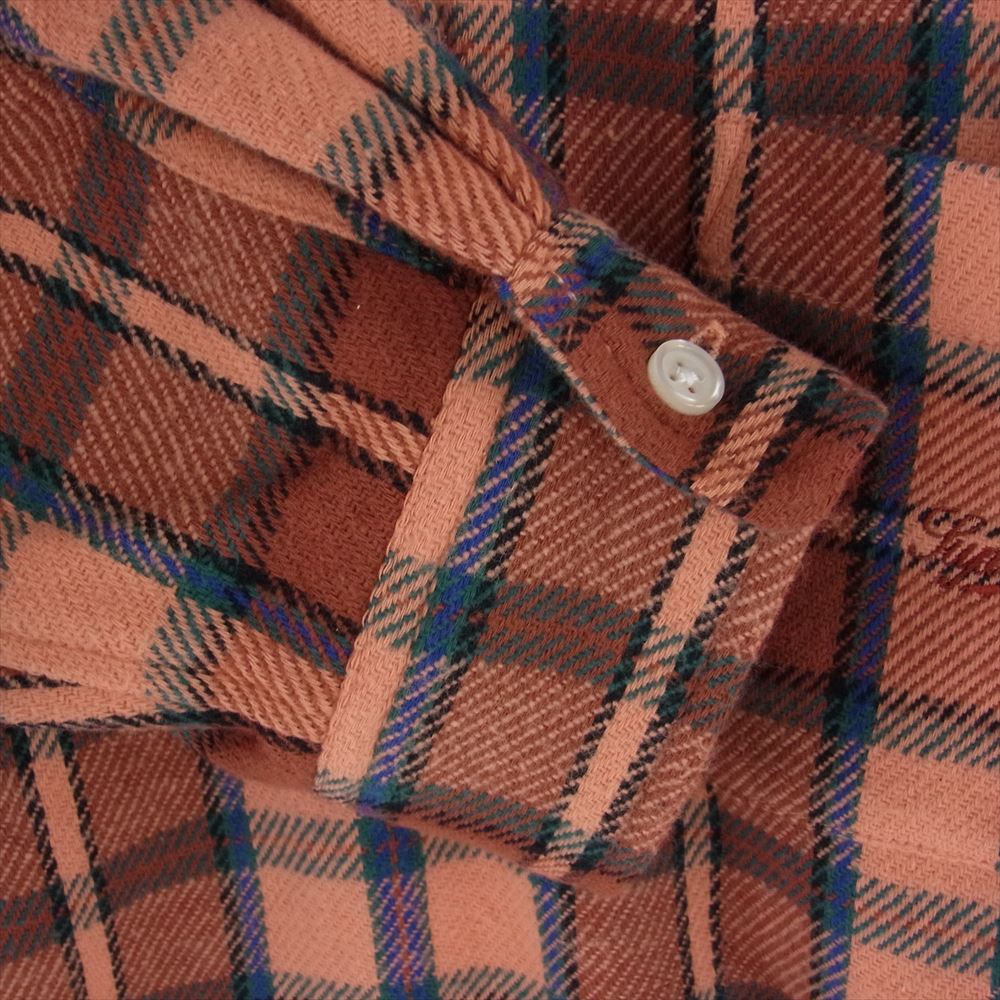 Supreme シュプリーム 23SS Pullover Plaid Flannel Shirt アノラック プルオーバー チェック フランネル シャツ マルチカラー系 M【中古】