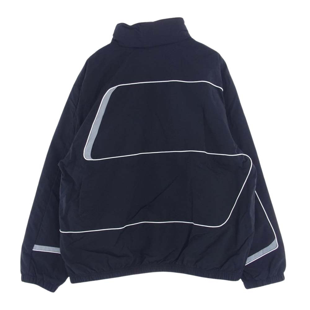 Supreme シュプリーム 21AW S Paneled Track Jacket Sパネル フルジップ トラックジャケット ブラック系 L【中古】