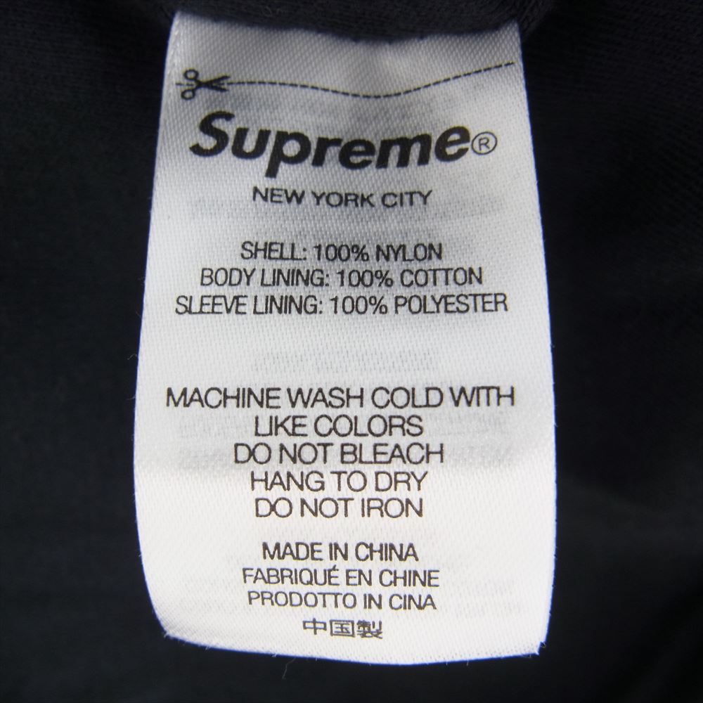 Supreme シュプリーム 21AW S Paneled Track Jacket Sパネル フルジップ トラックジャケット ブラック系 L【中古】