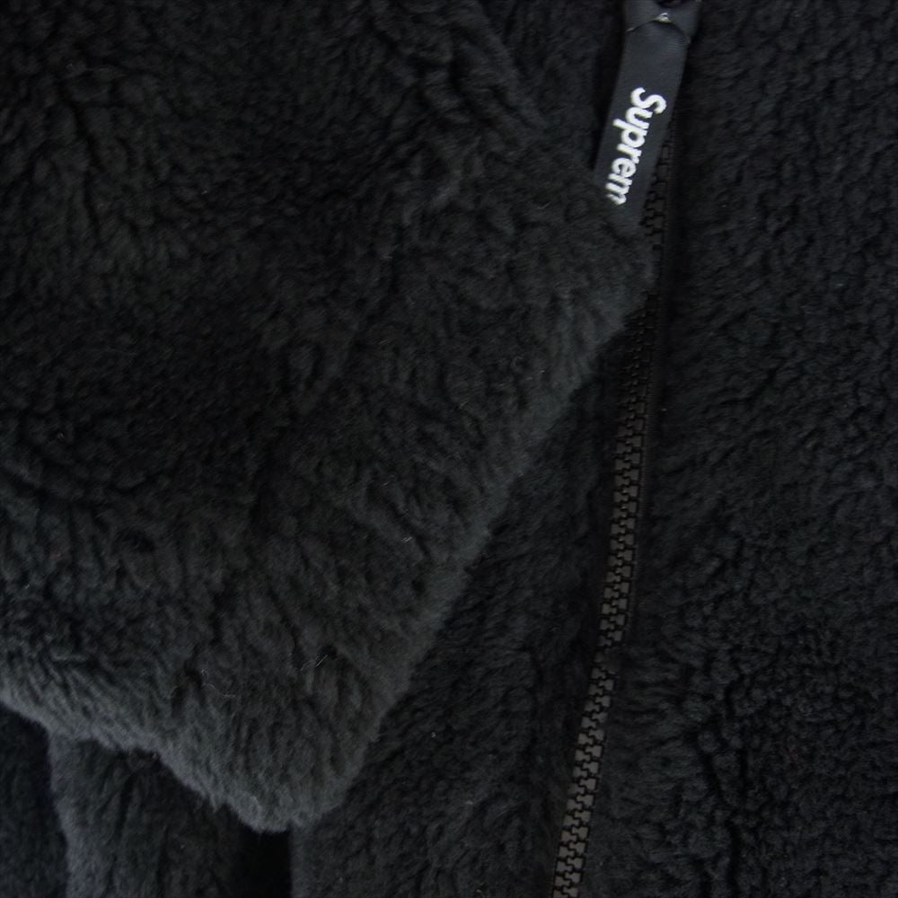 Supreme シュプリーム 22SS Star Fleece Jacket スター フリース ジャケット ブラック系 L【美品】【中古】