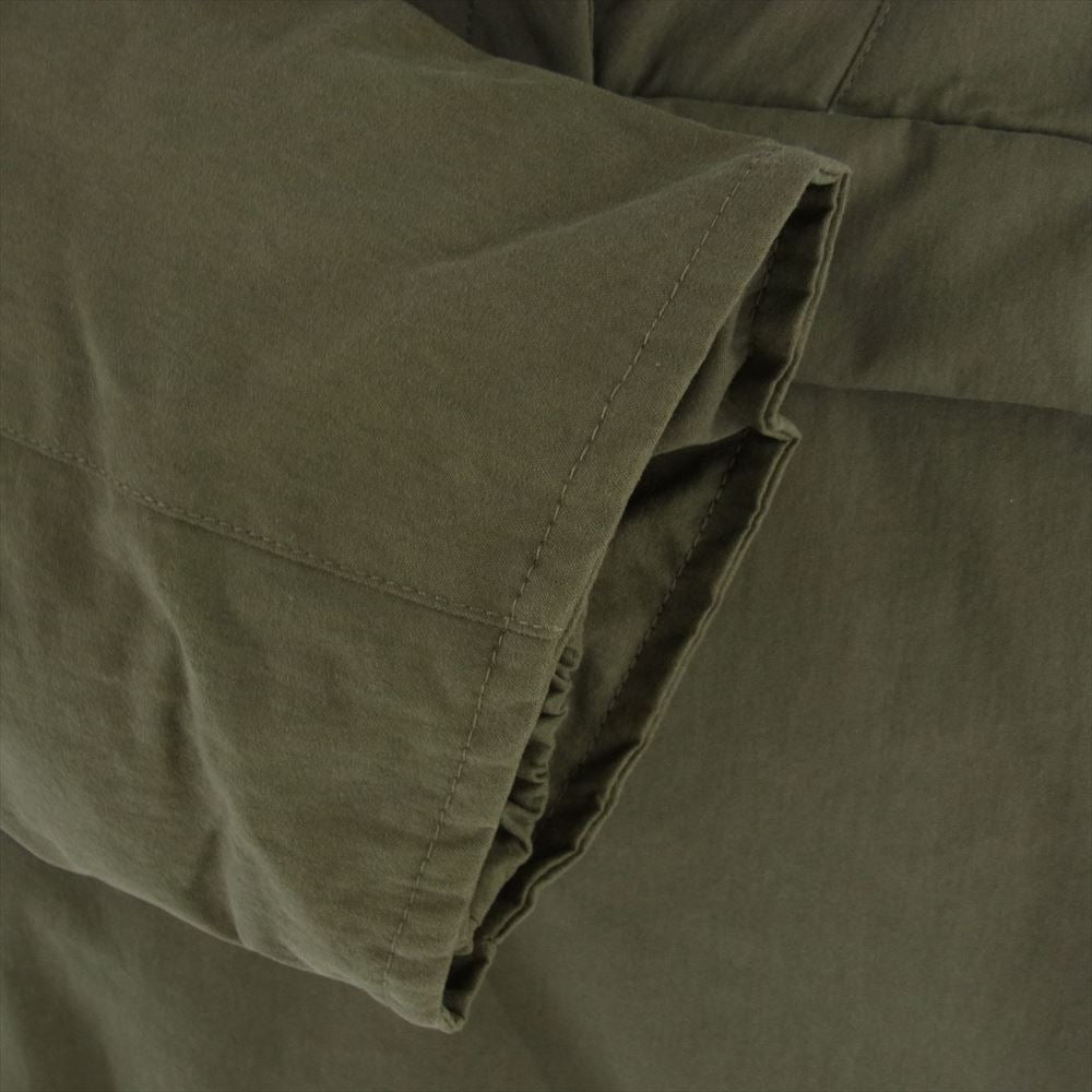 Supreme シュプリーム 22SS Hooded Down Pullover アノラック プルオーバー ダウンジャケット カーキ系 M【中古】