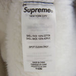 Supreme シュプリーム 21AW Faux Shearling Hooded Jacket フェイク シャーリング フーデッド ジャケット ブルー系 L【中古】