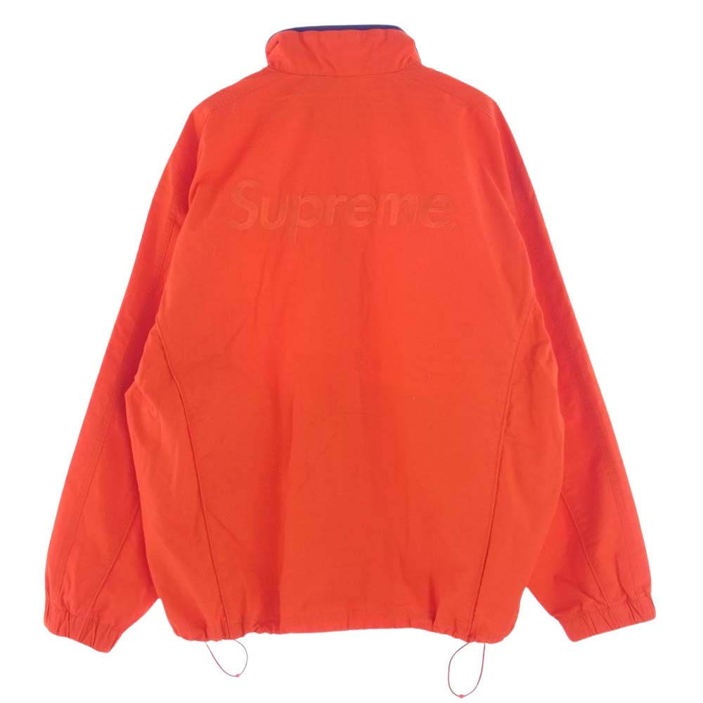 Supreme シュプリーム 23AW WEEK5 UMBRO COTTON RIPSTOP TRACK JACKET アンブロ コットン リップストップ トラックジャケット オレンジ系 L【美品】【中古】
