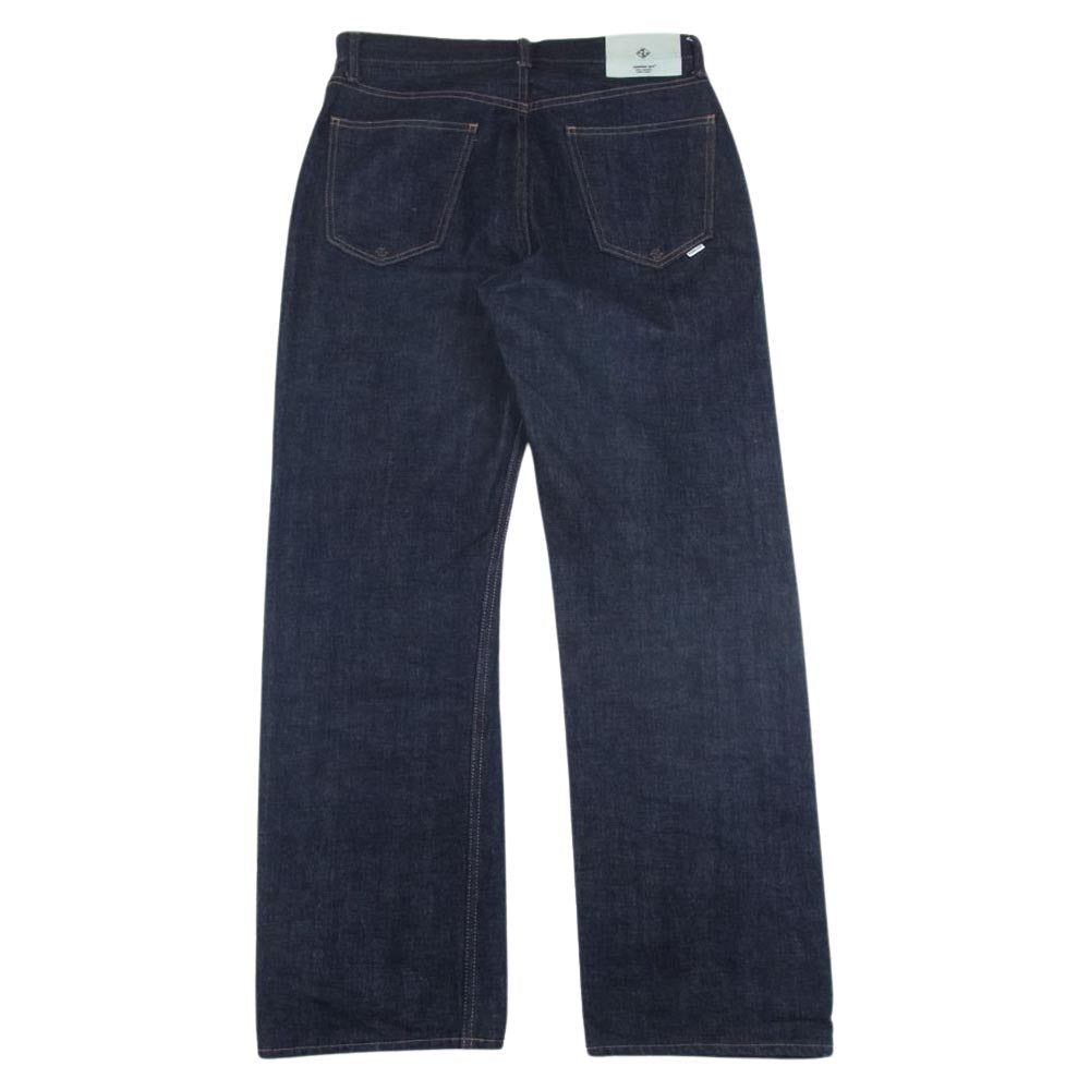 STABILIZER GNZ lot.0-09 SELVEDGE WIDE STRAIGHT セルビッジ ワイド ストレート デニム パンツ インディゴブルー系 32【中古】