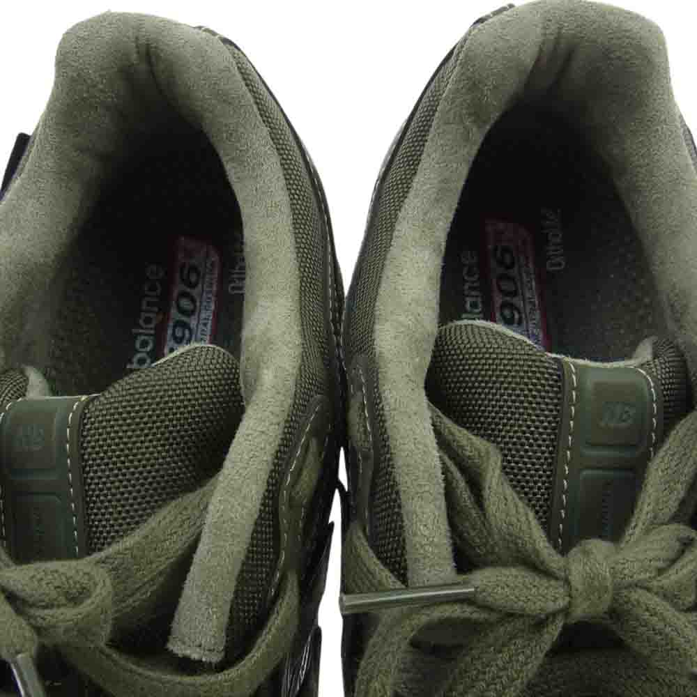 NEW BALANCE ニューバランス M1906RS  KHAKI CORDURA ローカット スニーカー カーキ系 27cm【中古】