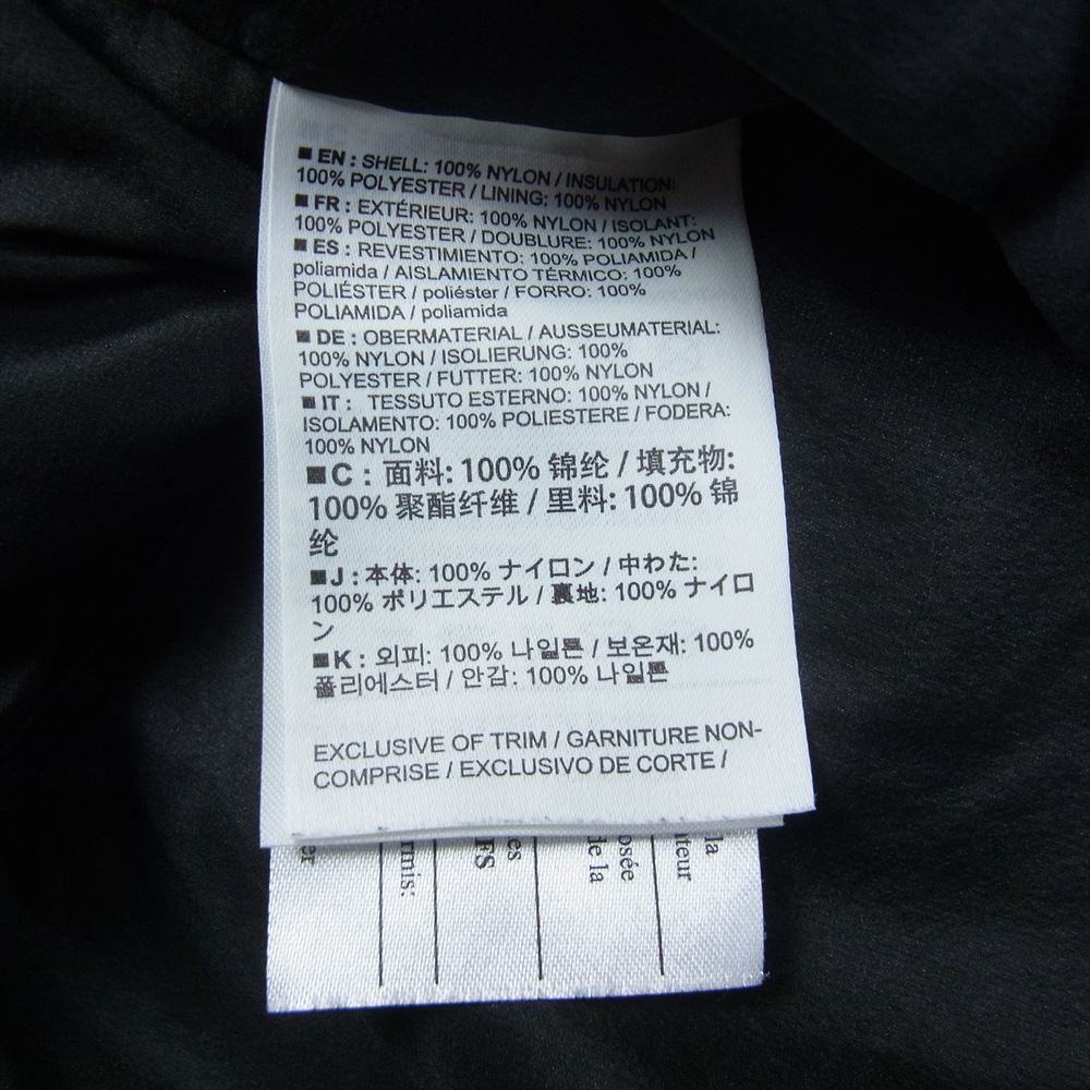ARC'TERYX アークテリクス 24106-139033 ATOM LT アトム 中綿 ジャケット ブラック系 S【中古】