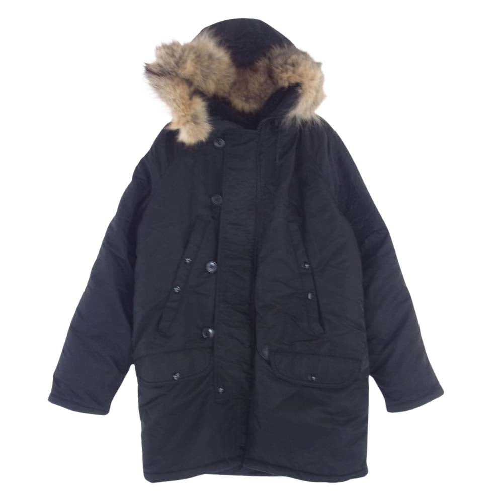 SPIEWAK スピーワック 1N3BFC アメリカ製 N-3B フライトジャケット ナイロン 中綿 ジャケット ブラック系 36【中古】