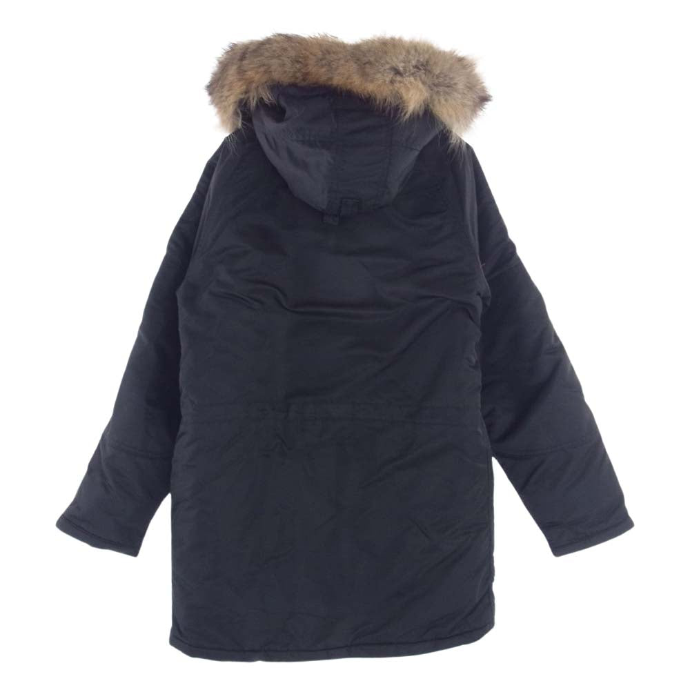 SPIEWAK スピーワック 1N3BFC アメリカ製 N-3B フライトジャケット ナイロン 中綿 ジャケット ブラック系 36【中古】