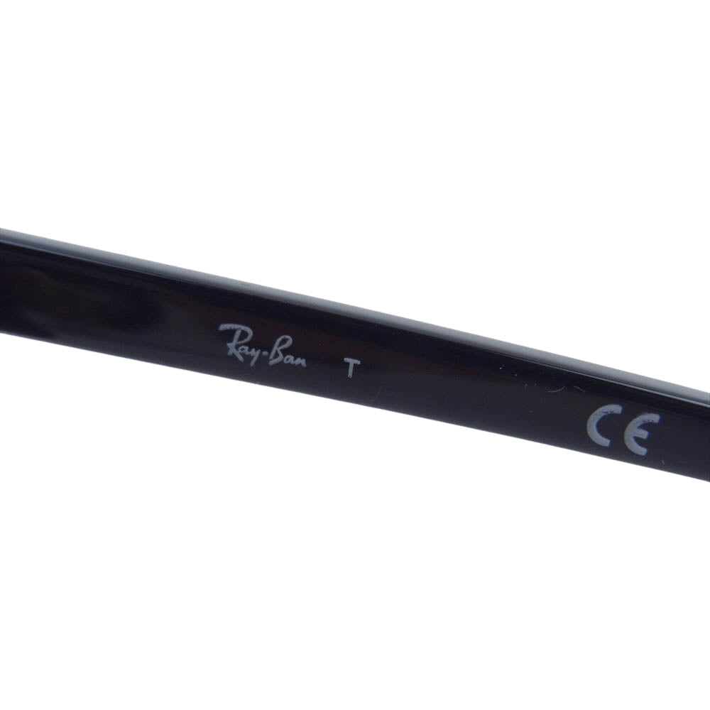 Ray-Ban レイバン RB3016F CLUBMASTER CLASSIC クラブマスター クラシック アジアンフィット サングラス アイウェア ブラック系 55□19　145【中古】