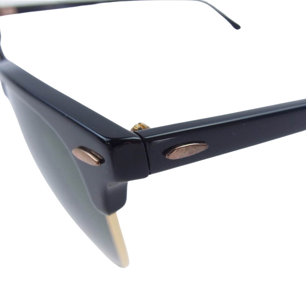 Ray-Ban レイバン RB3016F CLUBMASTER CLASSIC クラブマスター クラシック アジアンフィット サングラス アイウェア ブラック系 55□19　145【中古】