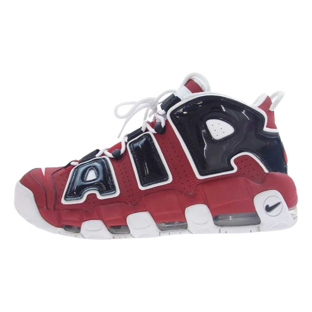 NIKE ナイキ 921948-600 AIR MORE UPTEMPO 96 VARSITY RED/WHITE/BLACK エア モア アップテンポ モアテン スニーカー レッド系 ブラック系 ホワイト系 29cm【中古】