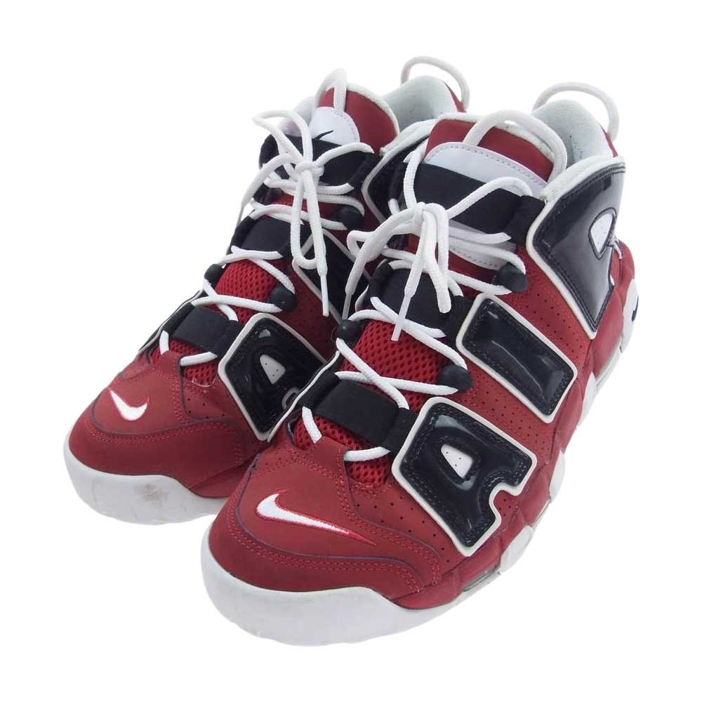 NIKE ナイキ 921948-600 AIR MORE UPTEMPO 96 VARSITY RED/WHITE/BLACK エア モア アップテンポ モアテン スニーカー レッド系 ブラック系 ホワイト系 29cm【中古】