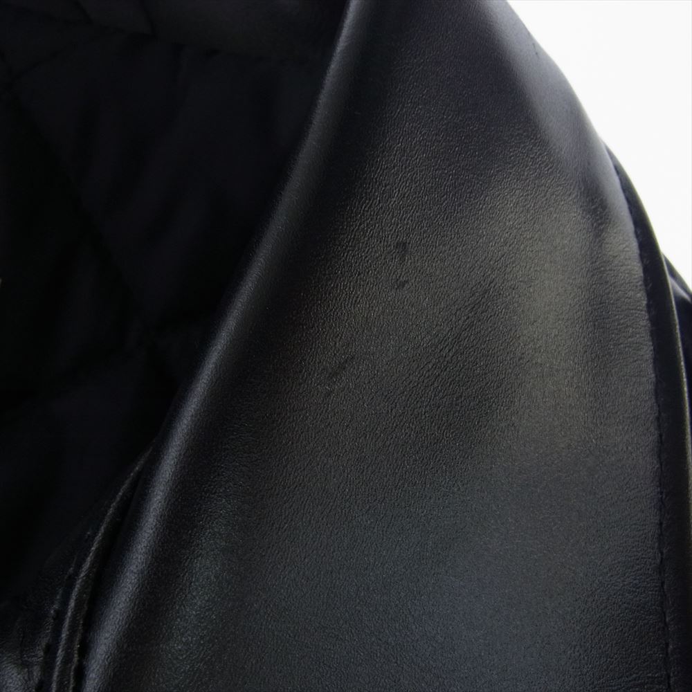 schott ショット 613UST ONESTAR ワンスター ダブルライダース レザー ジャケット ブラック系 46【中古】