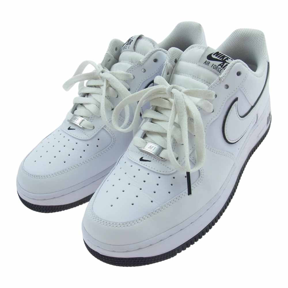 NIKE ナイキ DV0788-103 Air Force 1 AF1 Low White/Black エアフォースワン ロー スニーカー ホワイト系 28cm【中古】