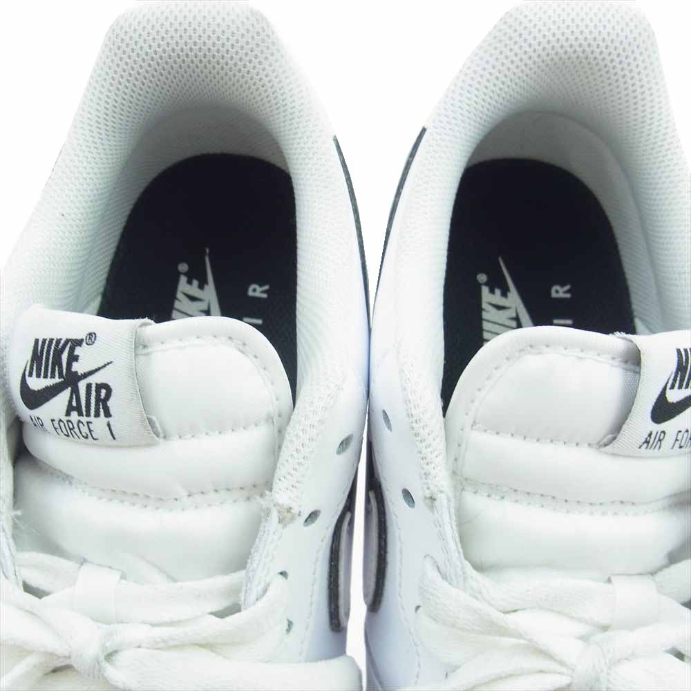 NIKE ナイキ DV0788-103 Air Force 1 AF1 Low White/Black エアフォースワン ロー スニーカー ホワイト系 28cm【中古】