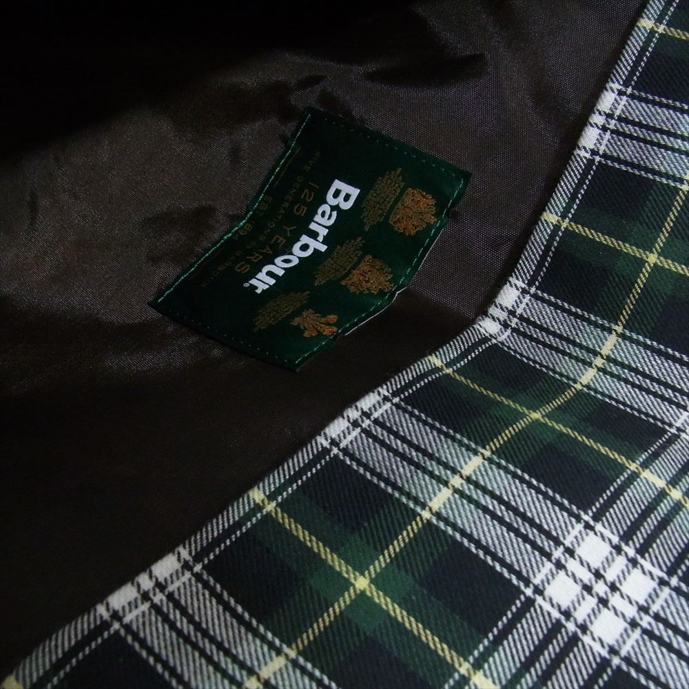 Barbour バブアー UBA0484SG71 ICONS WAX LEATHER TARRAS BAG 125周年 ショルダーバッグ カーキ系【極上美品】【中古】
