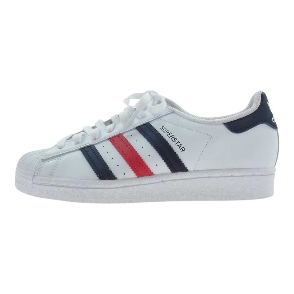 adidas アディダス FX2328 SUPERSTAR スーパースター スニーカー ホワイト系 US7【美品】【中古】