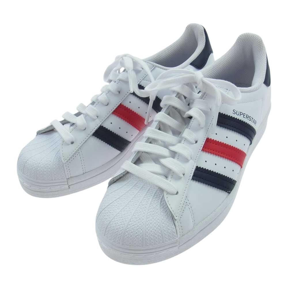 adidas アディダス FX2328 SUPERSTAR スーパースター スニーカー ホワイト系 US7【美品】【中古】