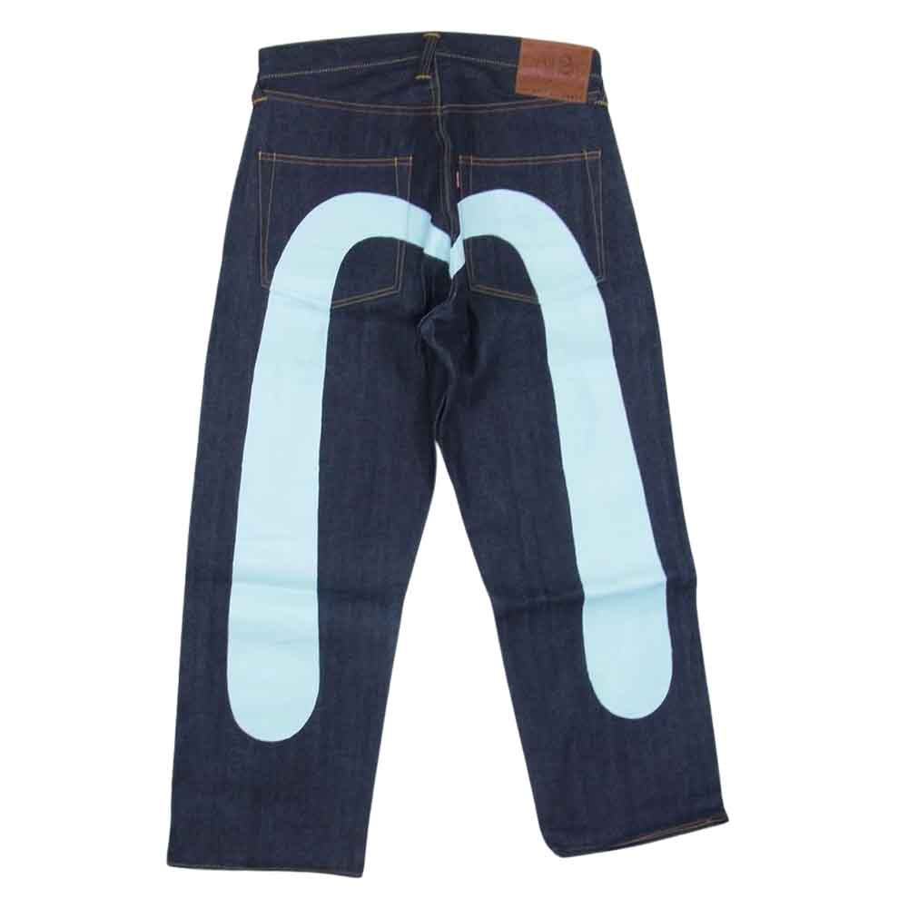 EVISU エヴィス Lot.2001 大黒 デニム パンツ インディゴブルー系 34【美品】【中古】