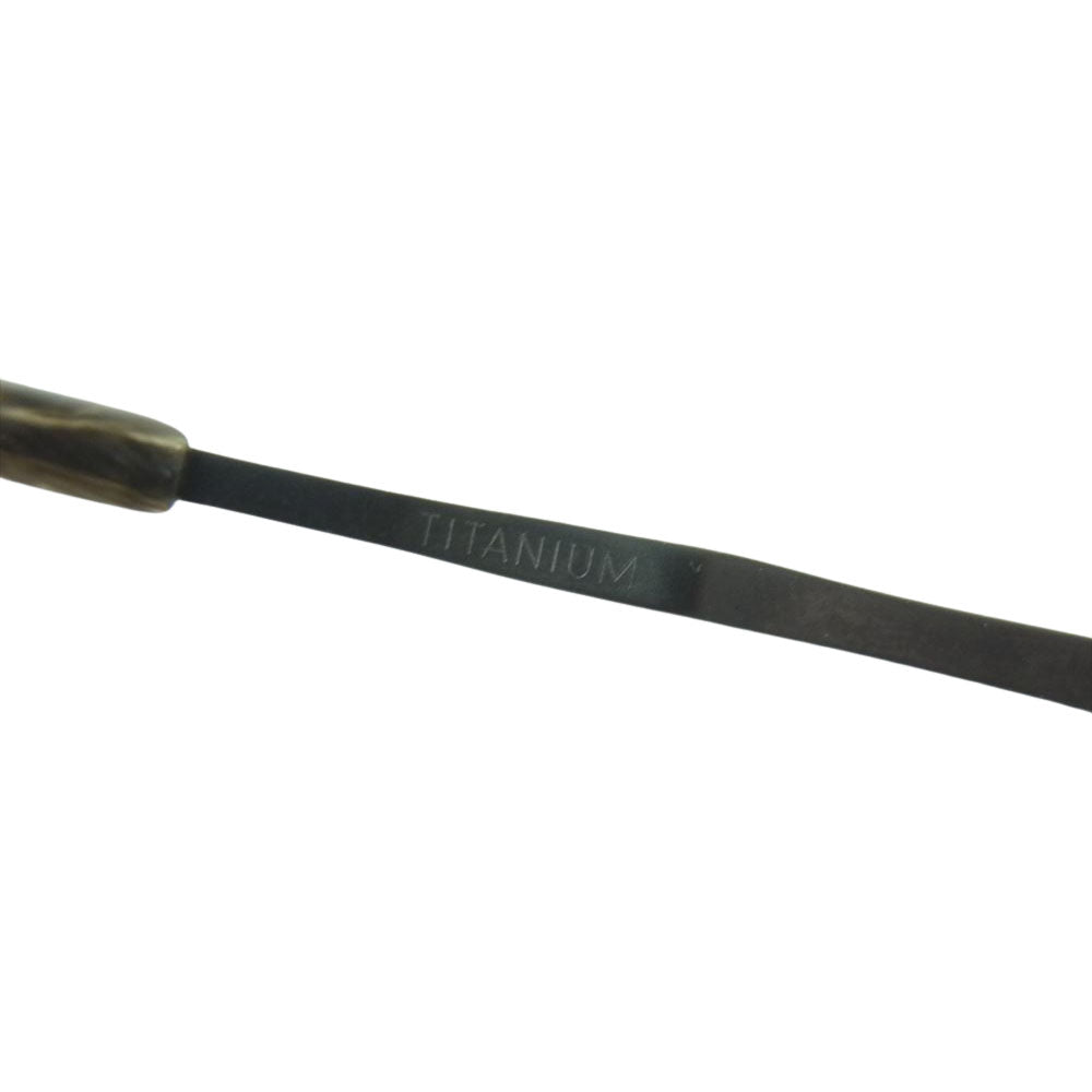 フォーナインズ ブロウ M-05 メタル 度入りレンズ 眼鏡 アイウェア グレー系 54□19 145【中古】