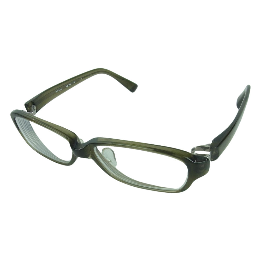 フォーナインズ NP-43 度入りレンズ 眼鏡 アイウェア クリア系 56□15 140【中古】