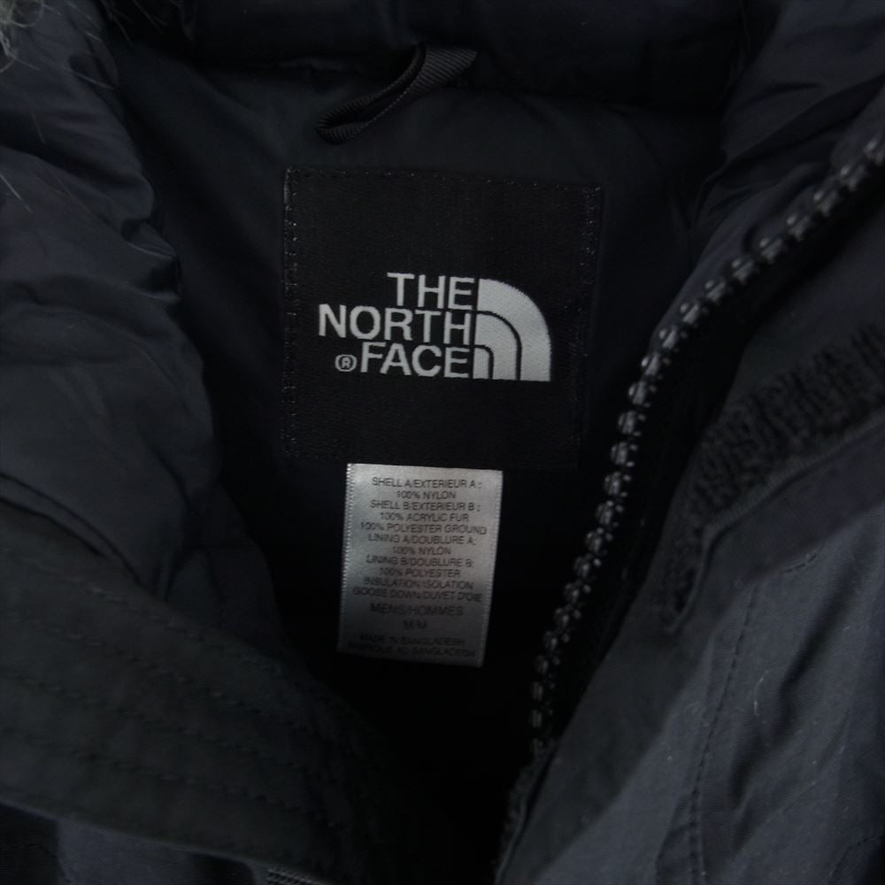 THE NORTH FACE ノースフェイス ND01102 MCMURDO PARKA マクマード ダウン パーカ ジャケット ブラック系 M【中古】