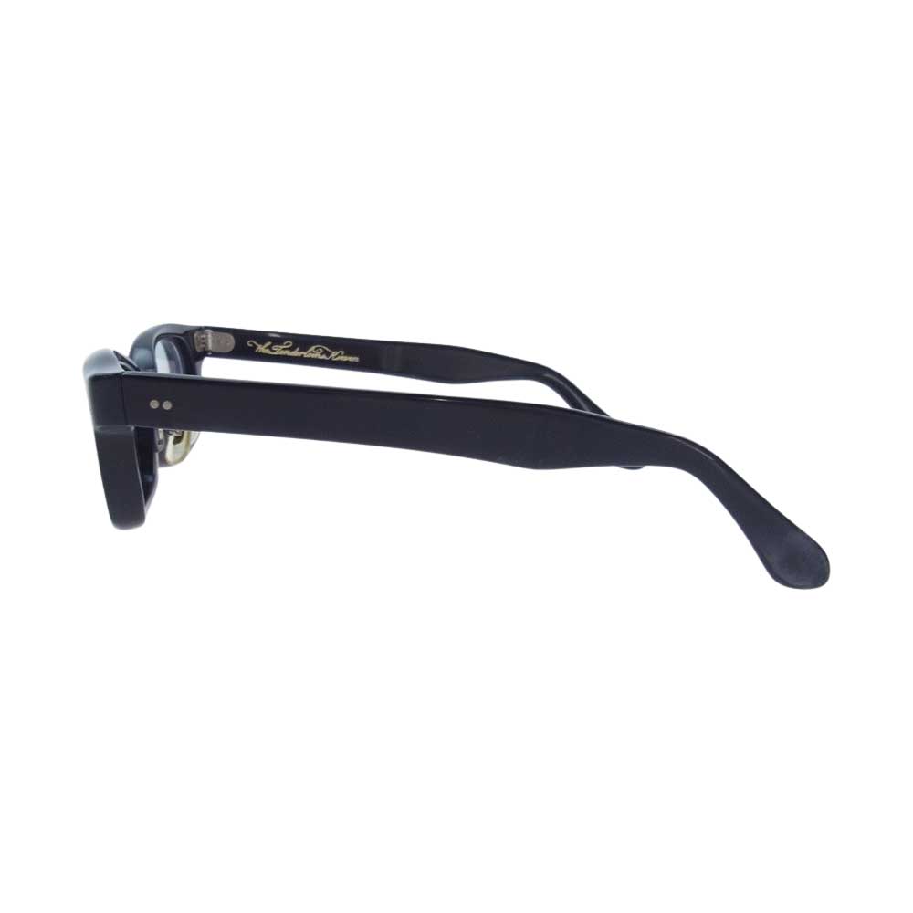 TENDERLOIN テンダーロイン × 白山眼鏡店 in the wind イン ザ ウインド 度入り メガネ 眼鏡 ブラック系【中古】