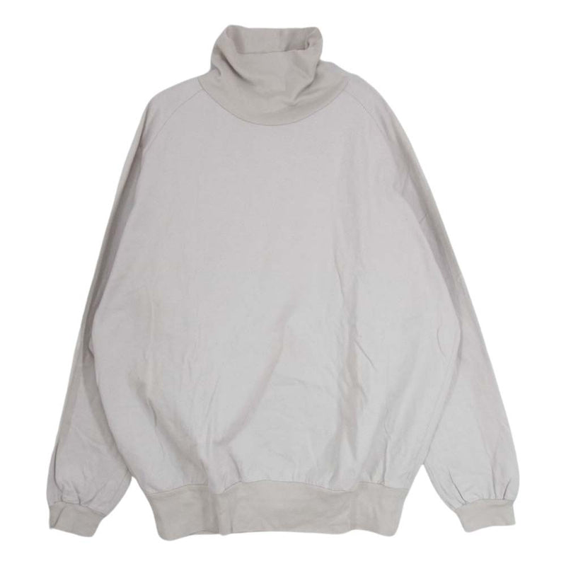 marka マーカ M20C-19CS02C LOOSE NECK L/S ルーズ タートルネック スウェット 長袖 カットソー Tシャツ オフホワイト系 2【中古】